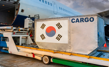 韓國空運(yùn)